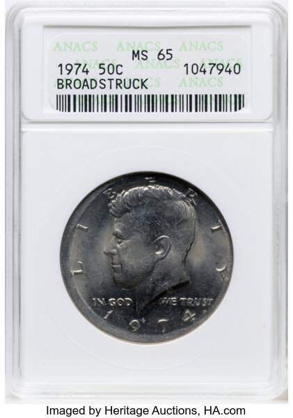 Image for Kennedy Half Dollar 50c Clad, 1971-Present [Type] MS65