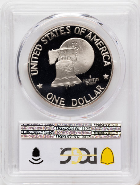 1976-S $1  Clad, Type 2 PR DCAM PR70 DCAM thumbnail 2