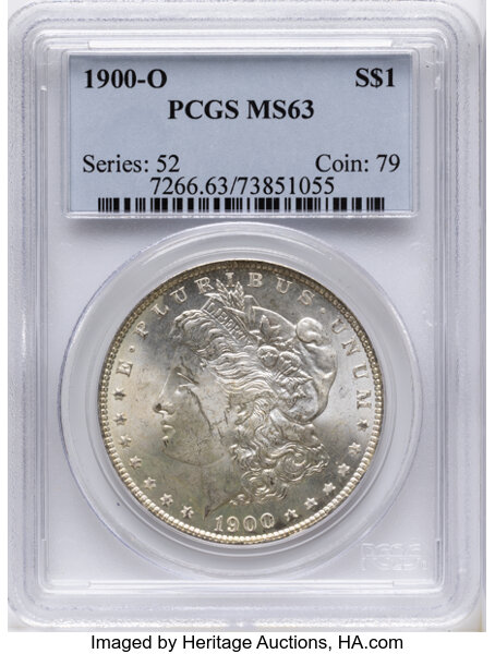 1900-O $1  GSA Hoard, Hard package MS thumbnail 8