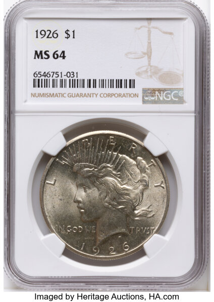 1926 $1  Doubled Reverse, VAM-2A MS thumbnail 10