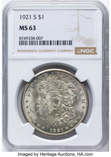 1921-S $1 AU50 thumbnail 24