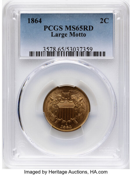 2-Cent Piece Set 2c no 1867 DDO, 10 Coins MS RD thumbnail 13