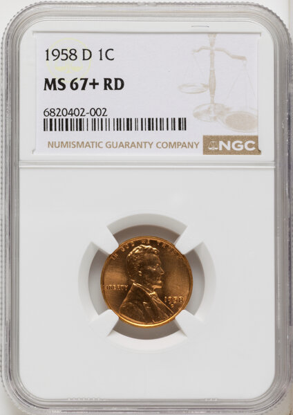 1958-D 1c MS RD thumbnail 3