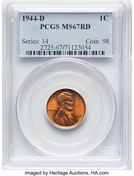 1944-D 1c MS RD thumbnail 3