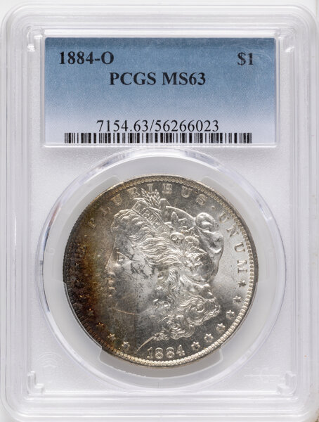 1884-O $1  Die Break Right Stars, VAM-19B MS thumbnail 9