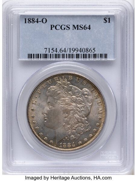 1884-O $1  Die Break Right Stars, VAM-19B MS thumbnail 10