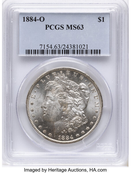 1884-O $1  Die Break Right Stars, VAM-19B MS thumbnail 12