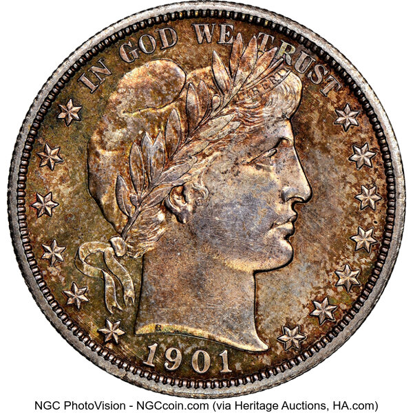1901-S 50c MS thumbnail 4
