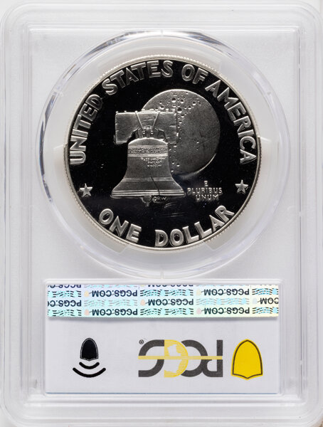 Eisenhower (Ike) $1  Silver [Type] PR70 thumbnail 2