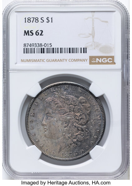 1878-S $1  Dragon Scales, VAM-118 MS thumbnail 5