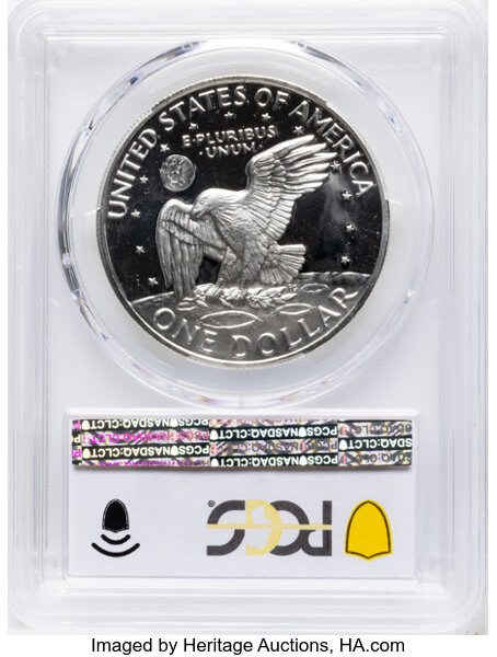 Eisenhower (Ike) $1  Silver [Type] PR70 thumbnail 6