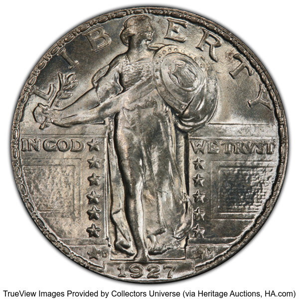 1927-D 25c MS thumbnail 4