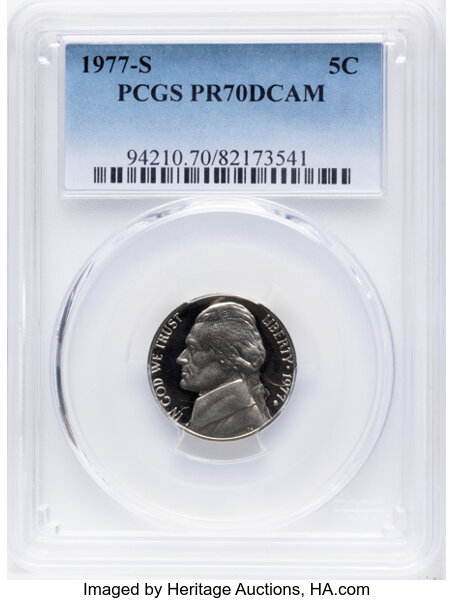 1977-S 5c PR DCAM thumbnail 3