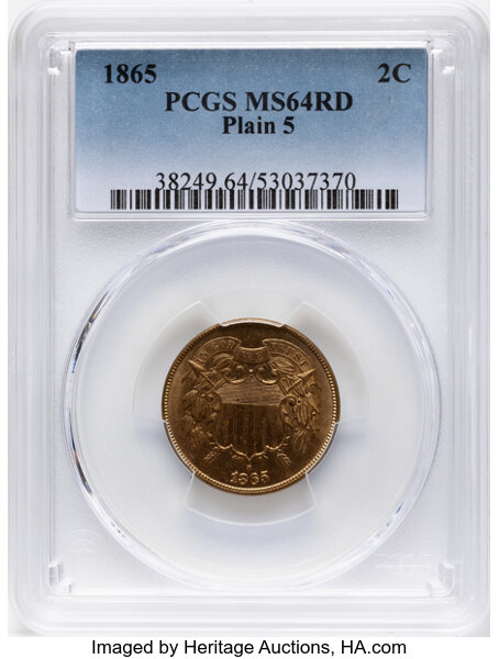 1865 2c Plain 5 MS RD thumbnail 2