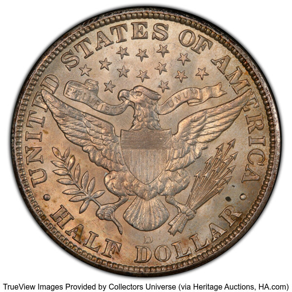 1912-D 50c MS63 thumbnail 2