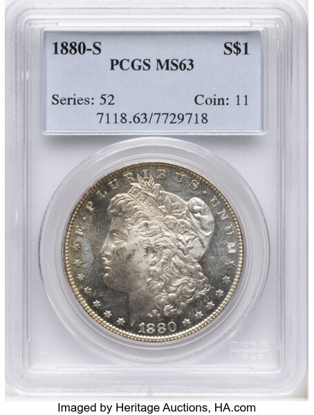 1880-S $1  Doubled Date, VAM-63  MS thumbnail 17