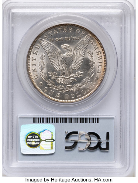 1890 $1 MS63 thumbnail 4