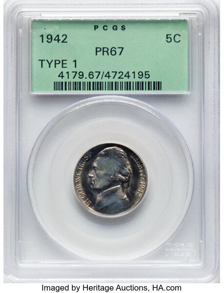 1942 5c Type 1 PR thumbnail 7