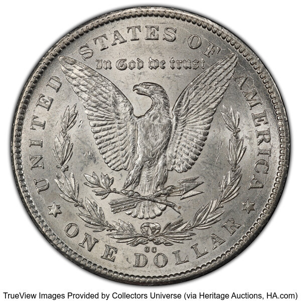 1878-CC $1 AU58 thumbnail 2
