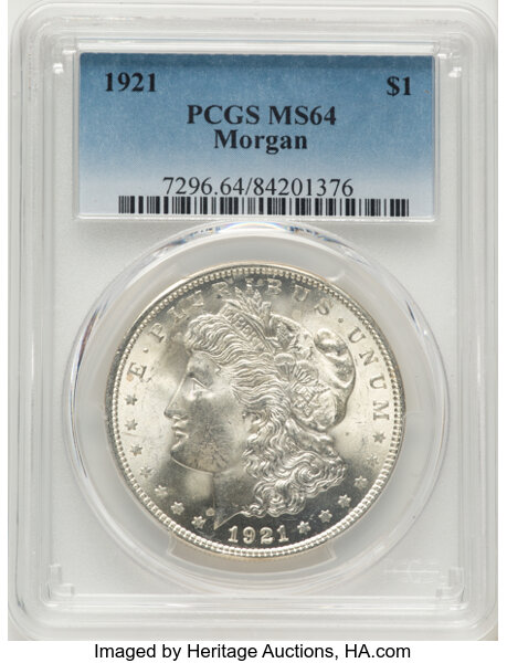 1921 $1  Morgan, Meteor Die Gouges, VAM-3i MS thumbnail 16
