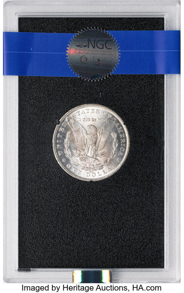 1882-CC $1  GSA Hoard, Hard package MS65 thumbnail 2