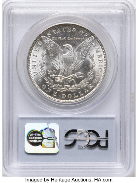 1891 $1 MS63 thumbnail 2