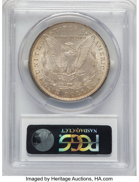 1896 $1 MS63 thumbnail 4