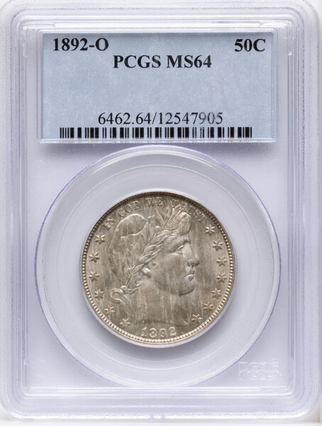 Barber Half Dollar 50c 1892-1915 [Type] AU53 thumbnail 19
