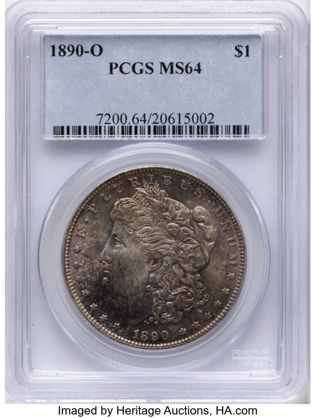 1890-O $1  Die Cud AMERICA, VAM-4D MS thumbnail 13