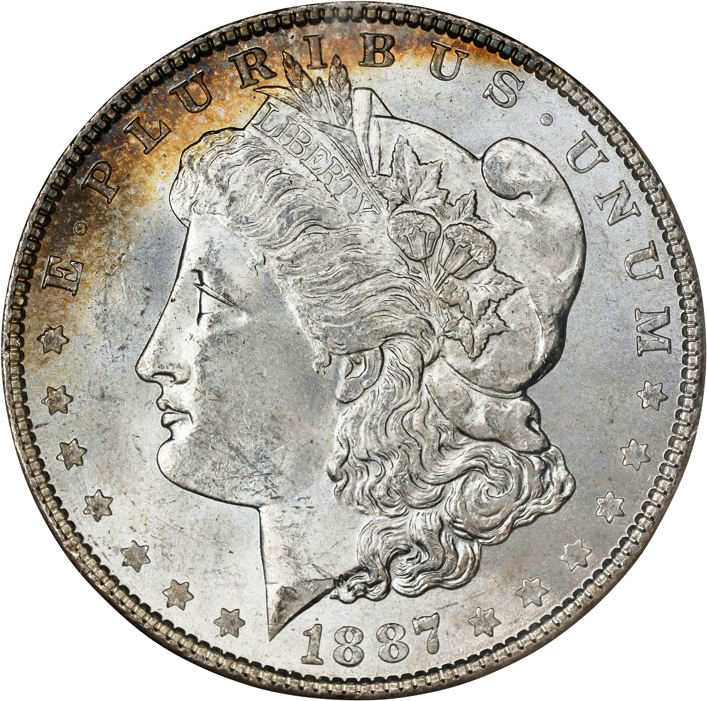 1887 $1  Die File Lines UNITED, VAM-4A MS thumbnail 16