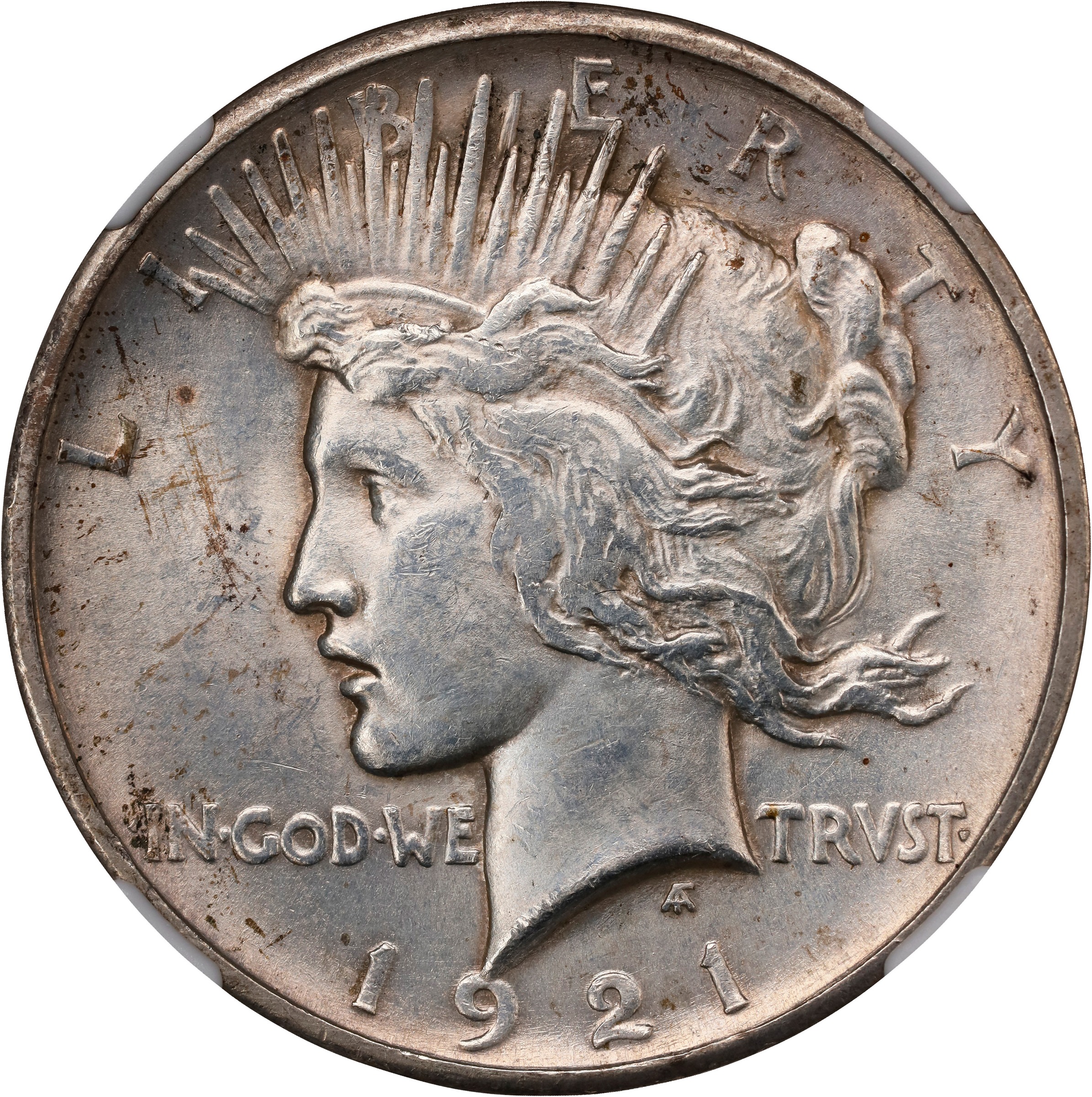 1921 $1  Peace, Satin Proof Reverse Die, VAM-1P MS thumbnail 15