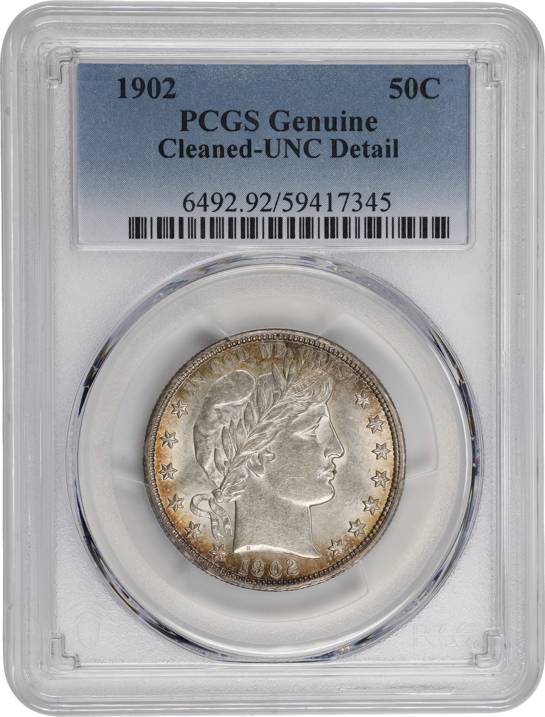Barber Half Dollar 50c 1892-1915 [Type] MS68 thumbnail 19