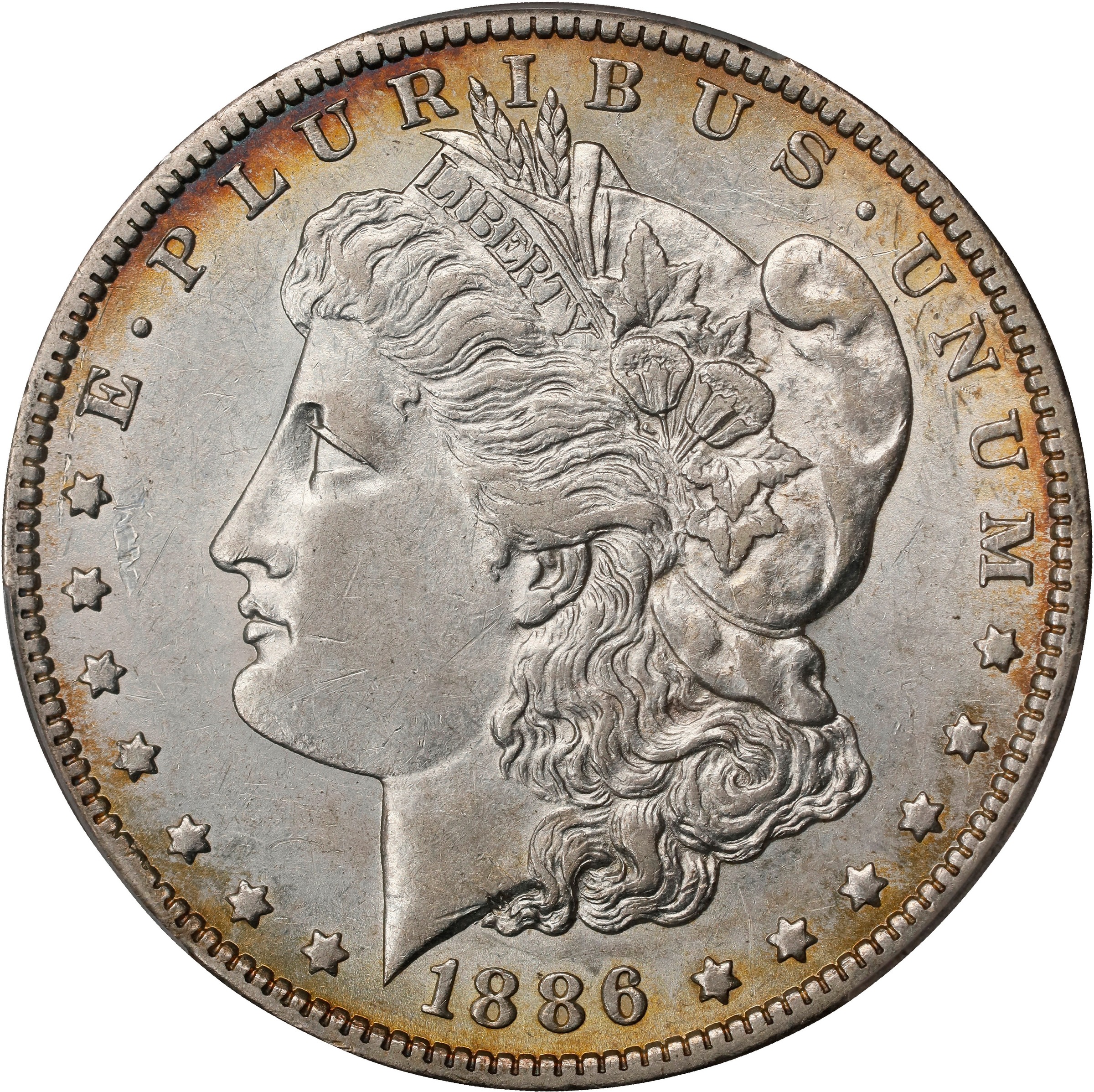 1886-O $1  Clashed Rev. BER, Multiple, VAM-1A2 MS thumbnail 6