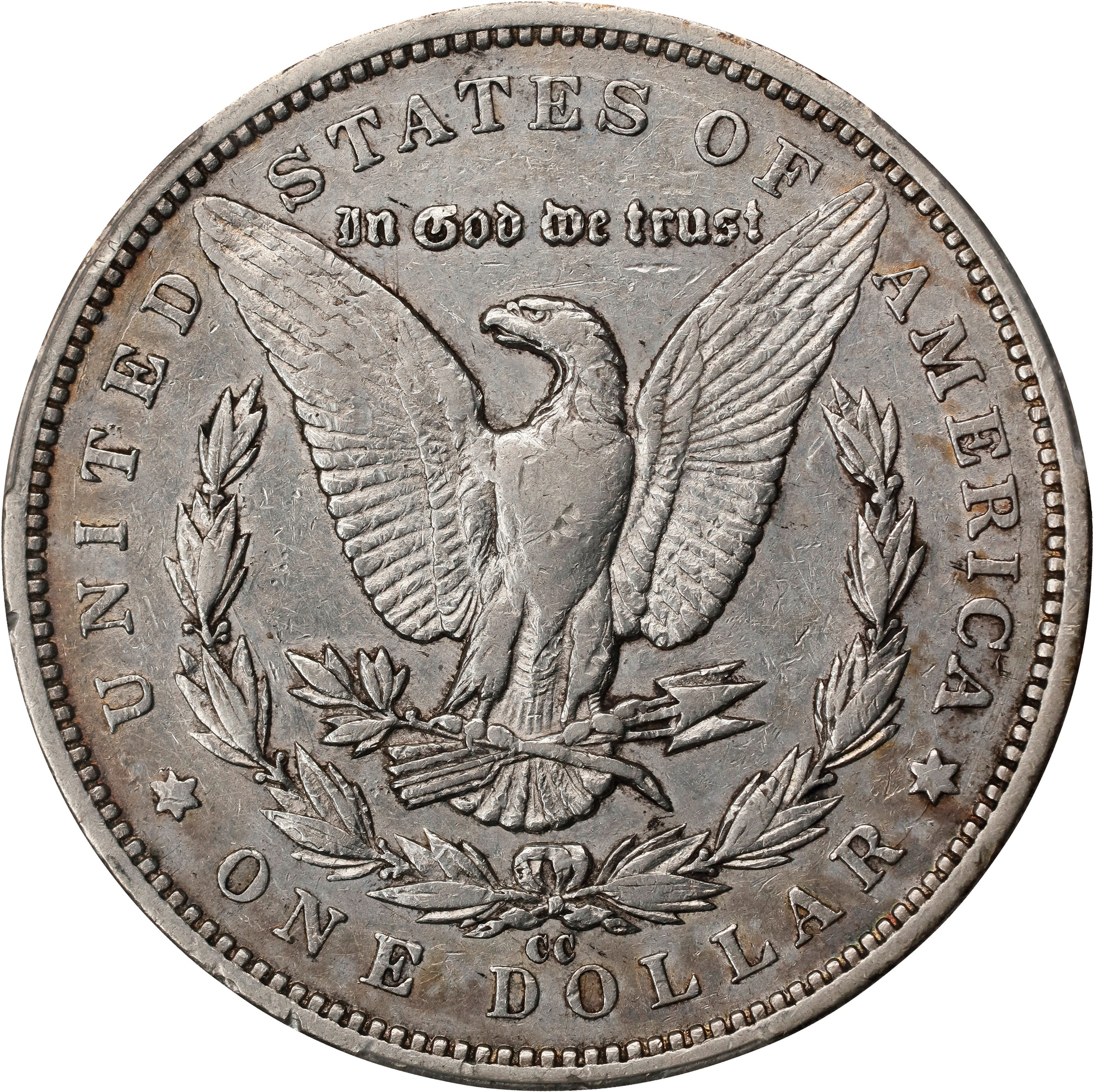 1892-CC $1 VF35 thumbnail 2