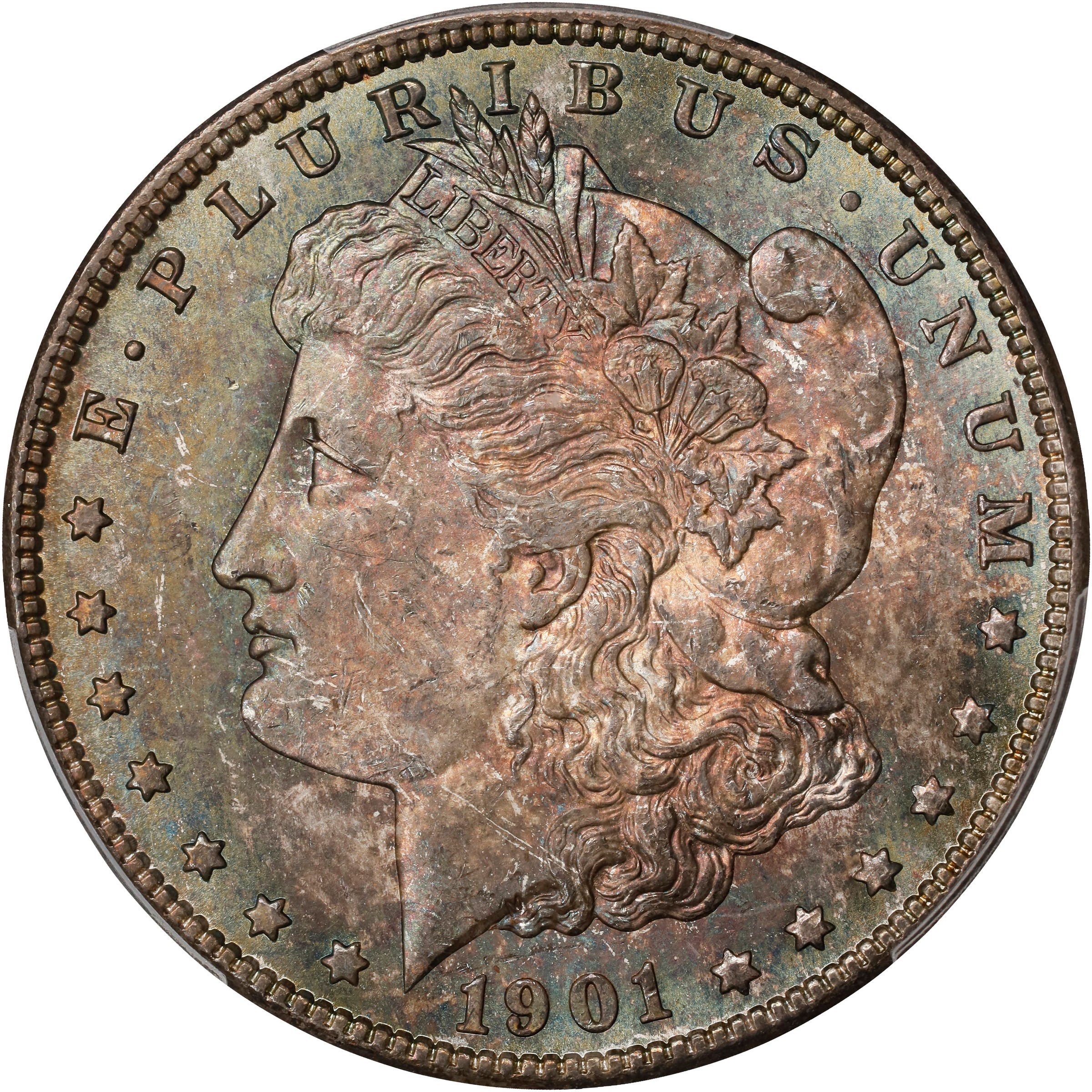 1901-O $1  Bar in Mintmark, VAM-13 MS thumbnail 4