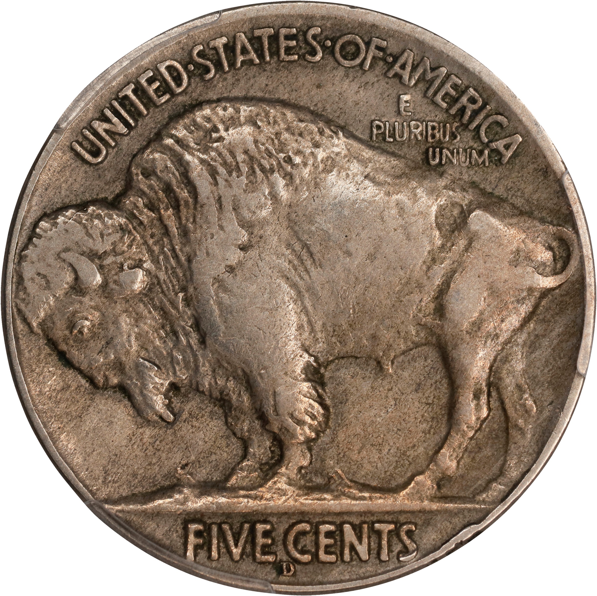 Buffalo Nickel 5c Type 2 Reverse, 1913-1938 [Type] XF40 thumbnail 2