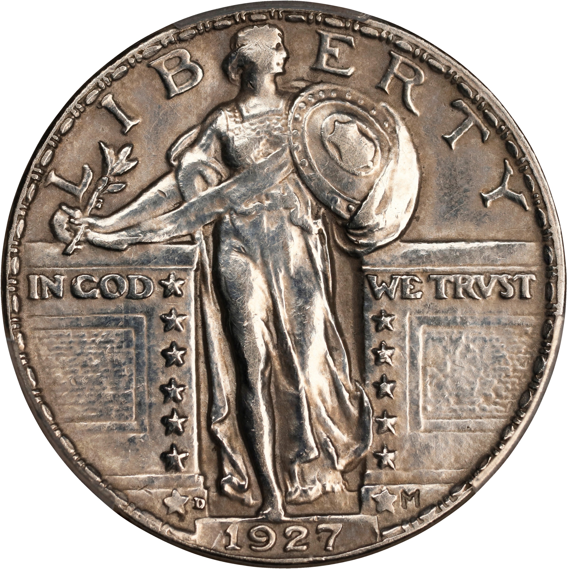 1927-D 25c MS thumbnail 3