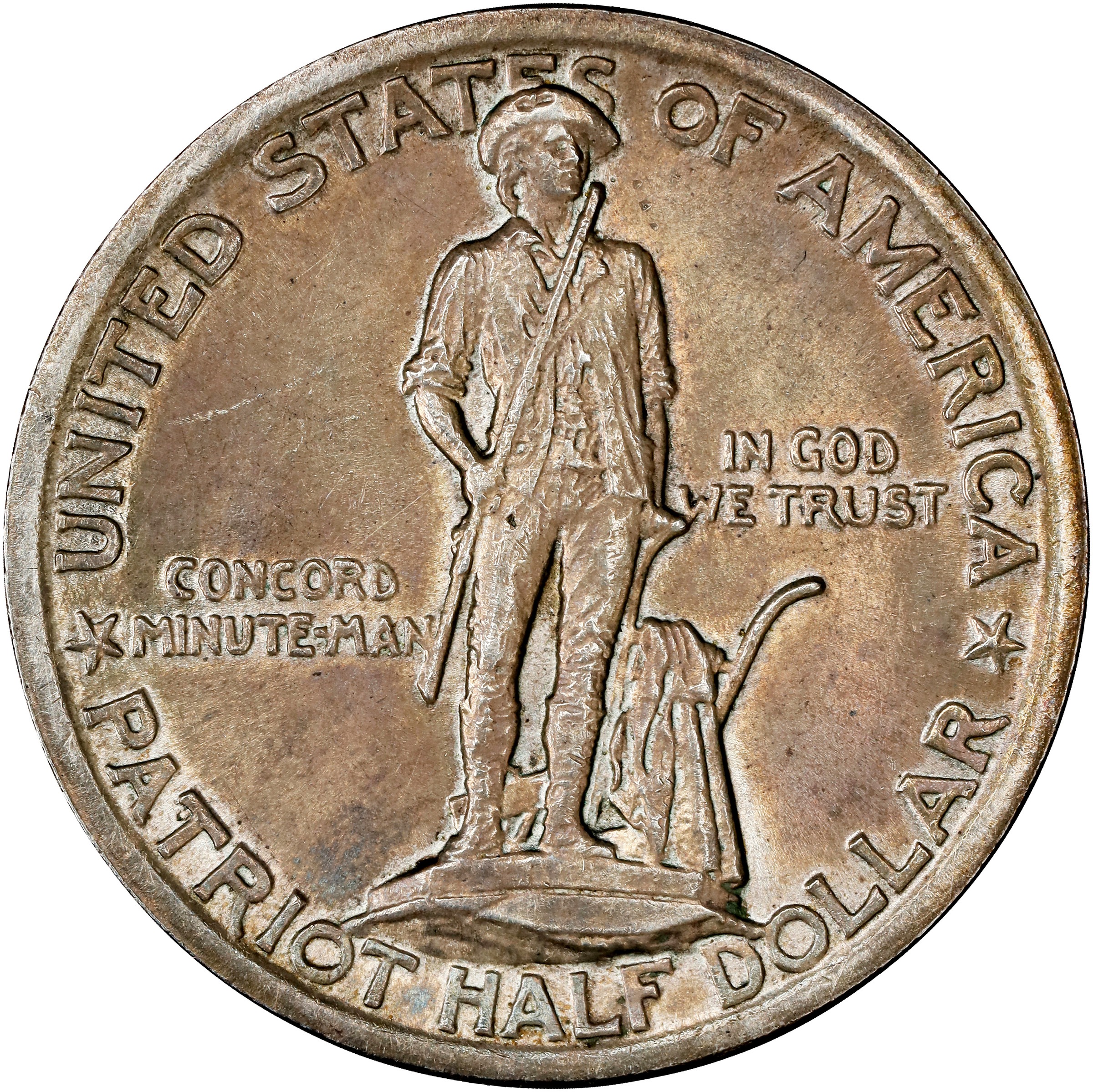 1925 50c Lexington-Concord MS thumbnail 3