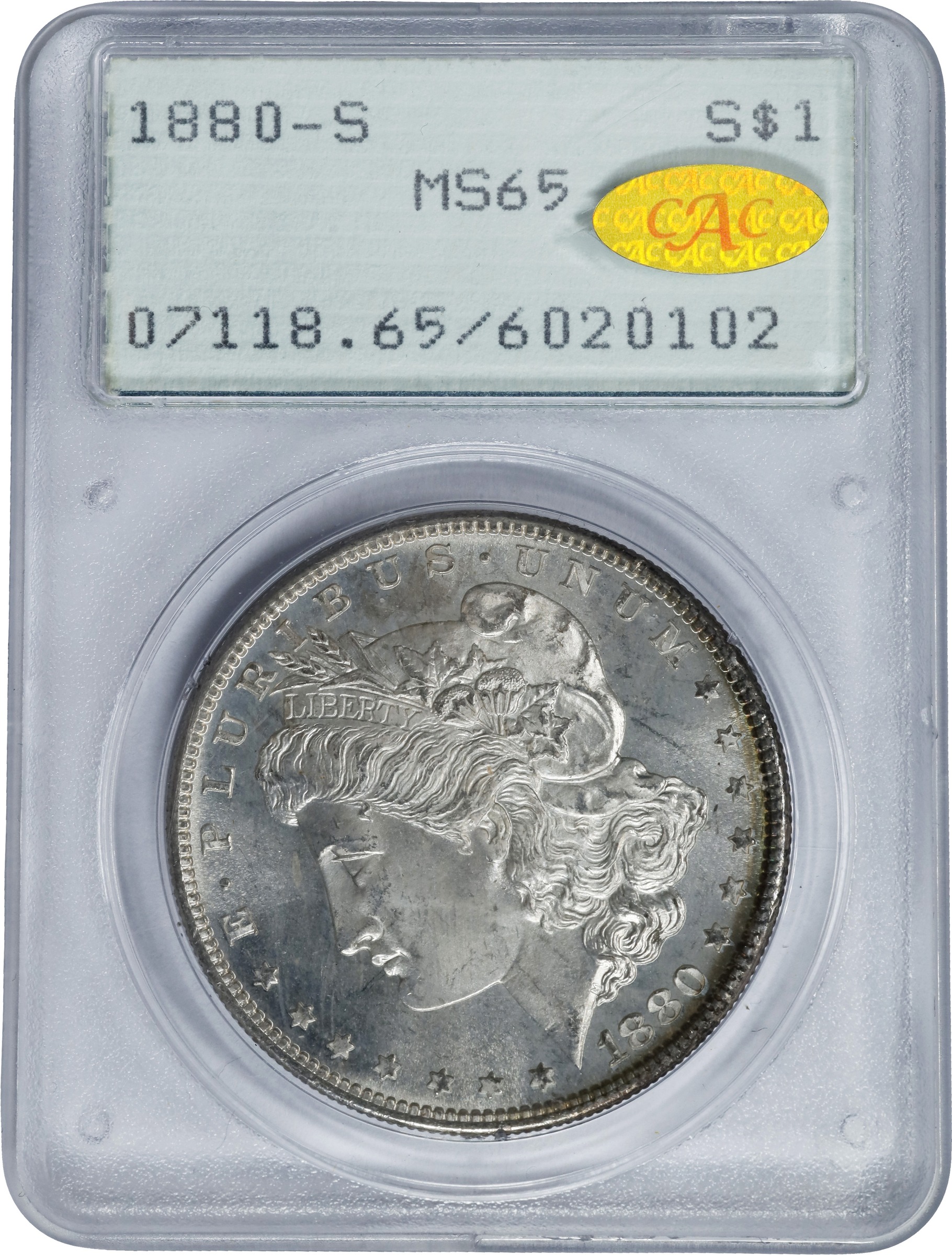 1880-S $1 MS65 thumbnail 3