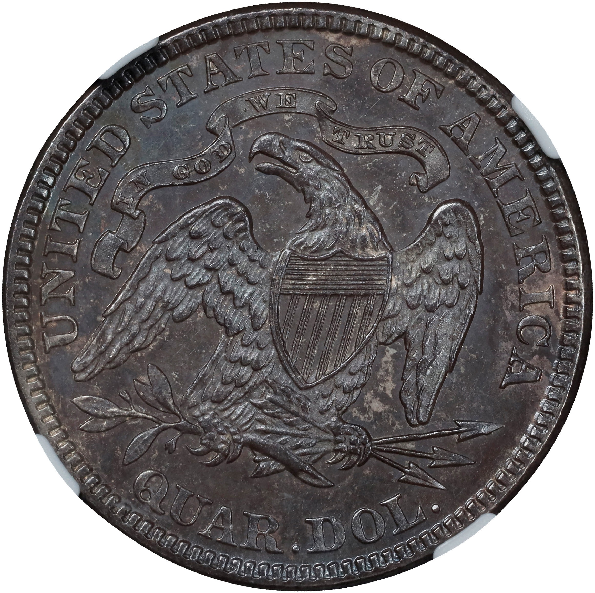 1885 25c AU58 CAC thumbnail 23