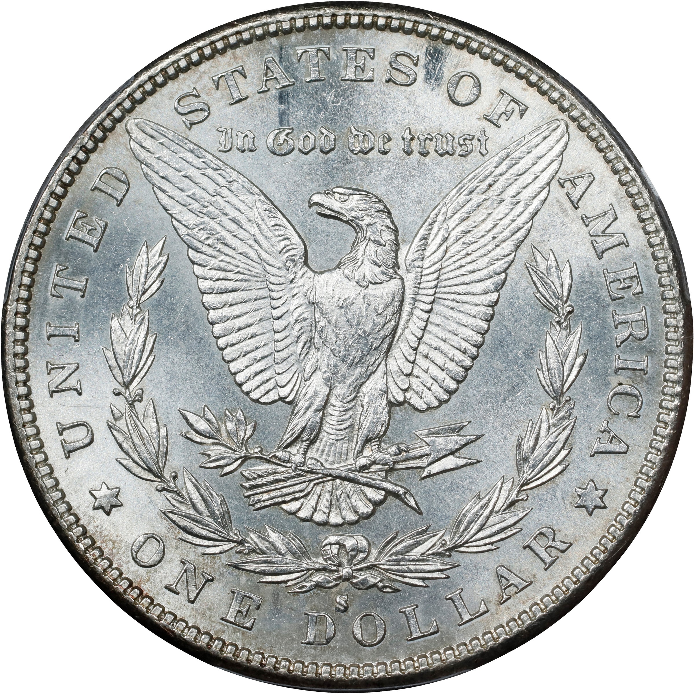 1888-S $1 AU58 CAC thumbnail 2