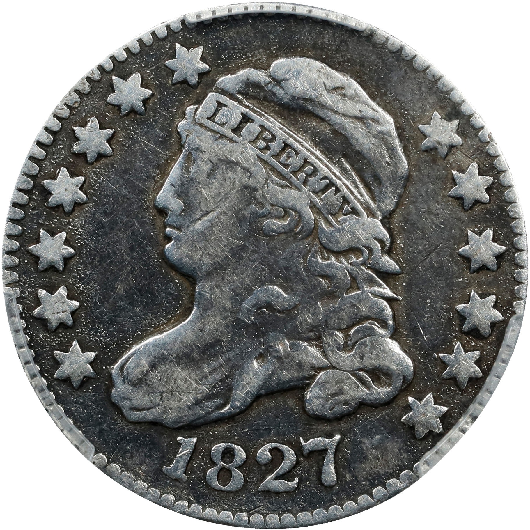 1827 10c Pointed Top 1 MS thumbnail 6