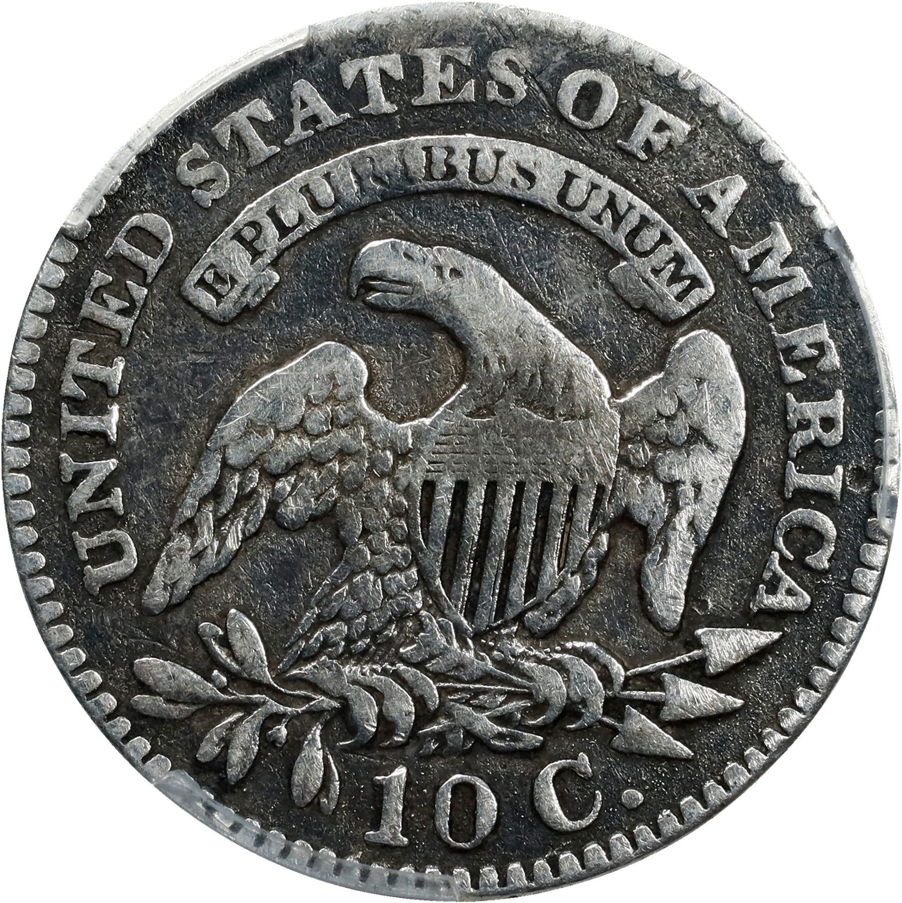 1827 10c Pointed Top 1 MS66 thumbnail 22