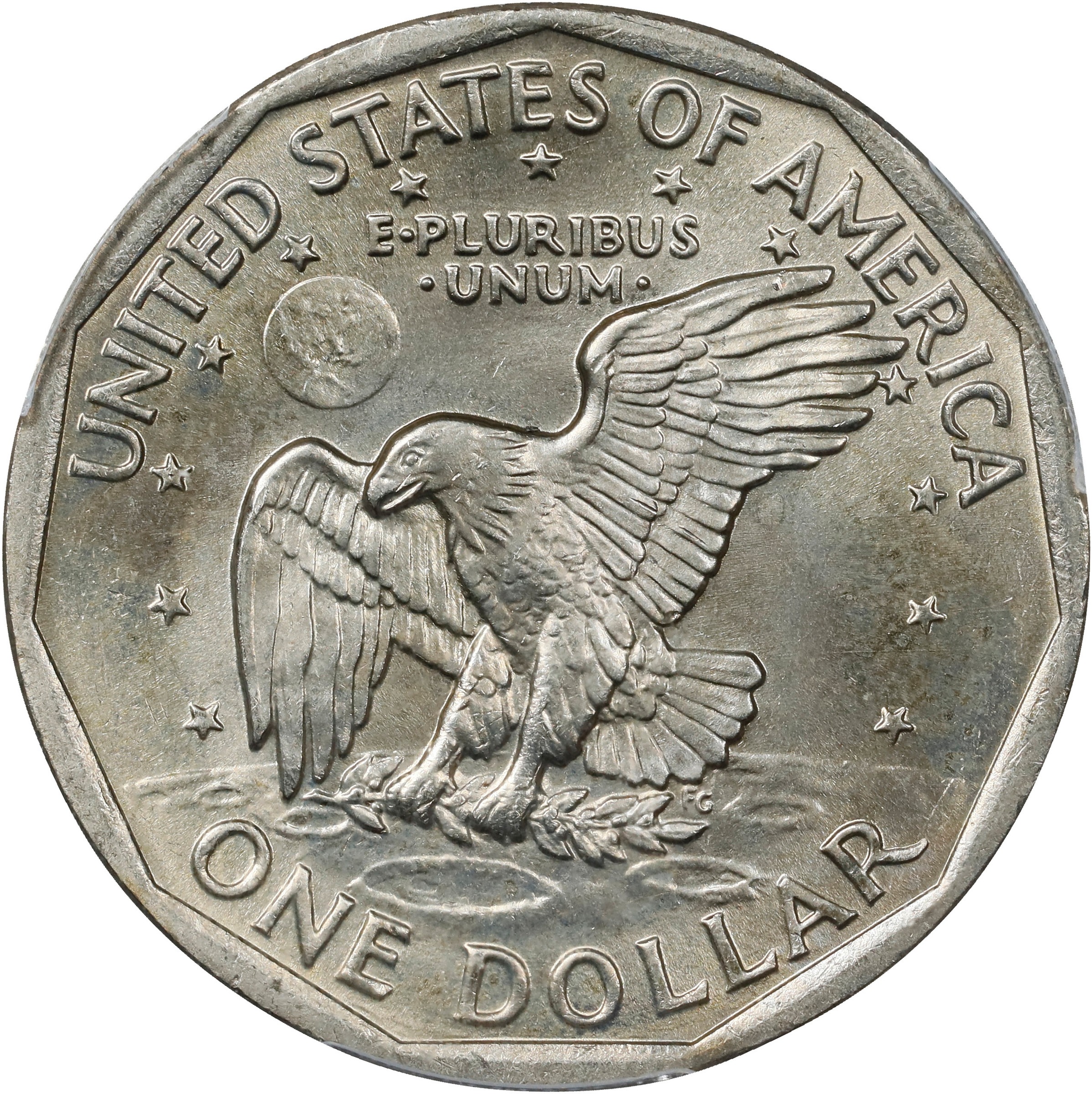 Susan B. Anthony SBA $1 1979-1999 [Type] MS66 thumbnail 2