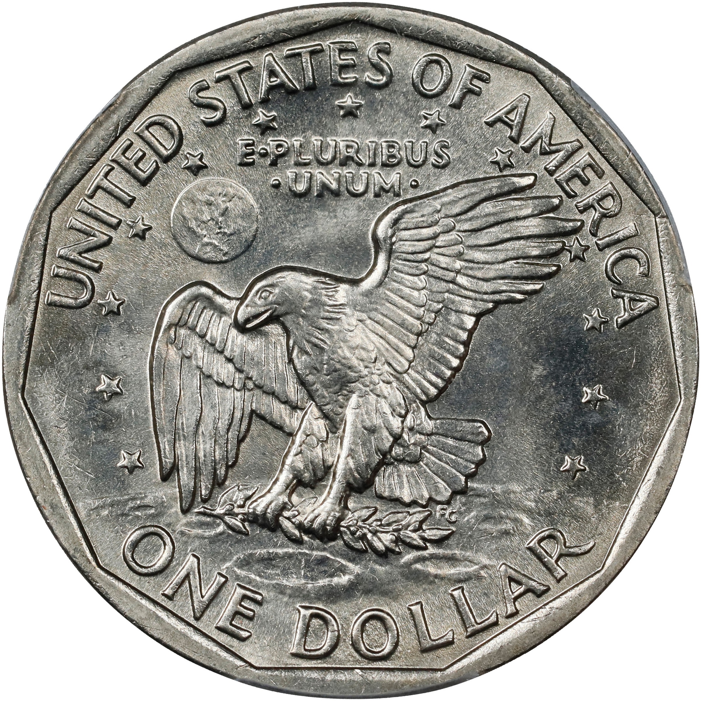 Susan B. Anthony SBA $1 1979-1999 [Type] MS66 thumbnail 6