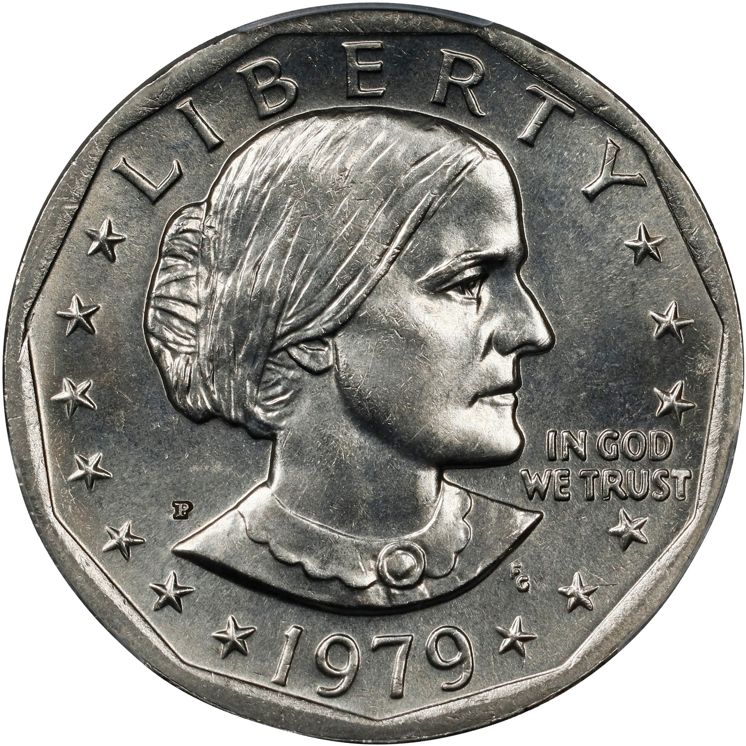 1979-P SBA $1 Wide Rim, Near Date MS thumbnail 10