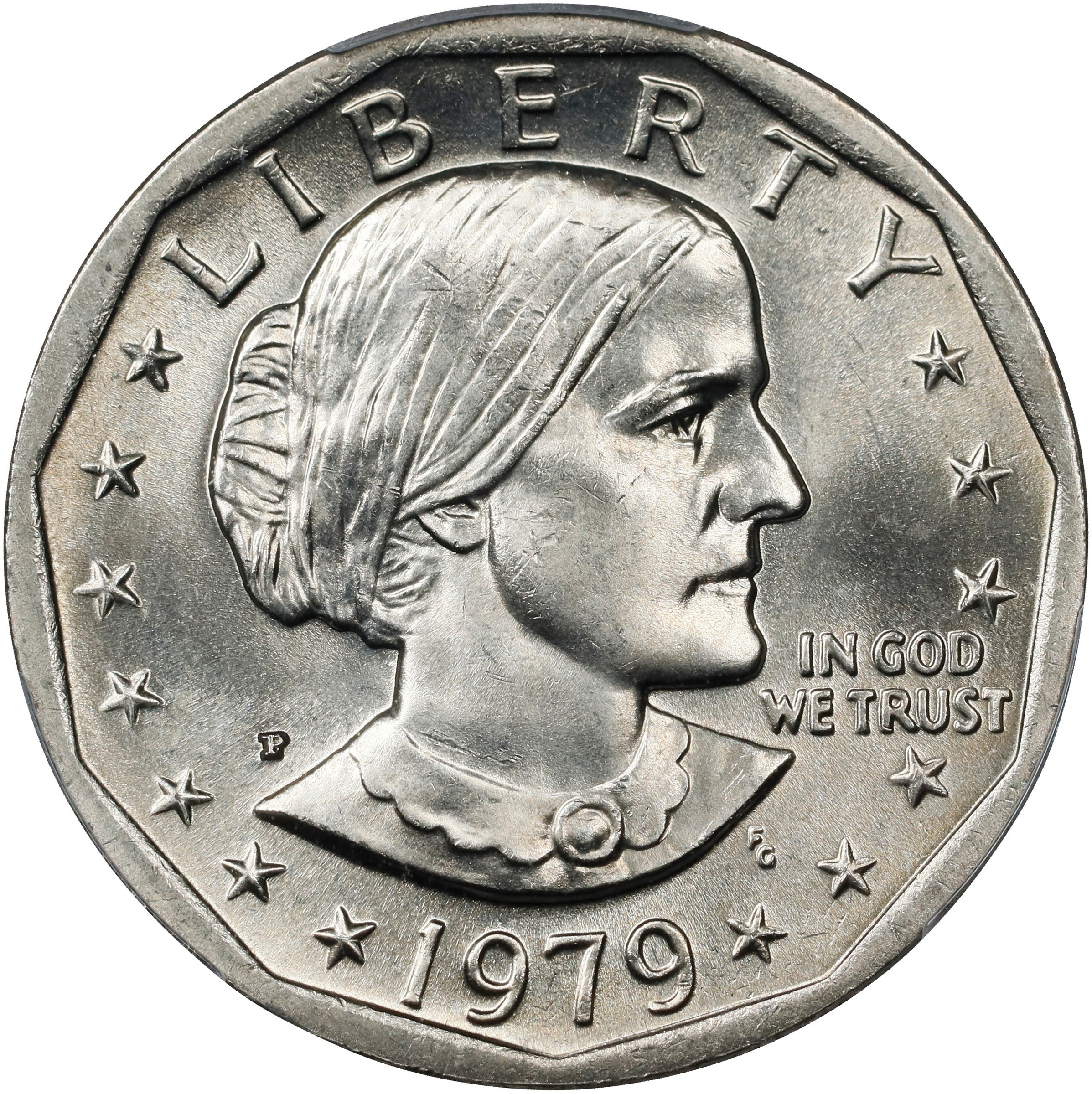 1979-P SBA $1 Wide Rim, Near Date MS thumbnail 11