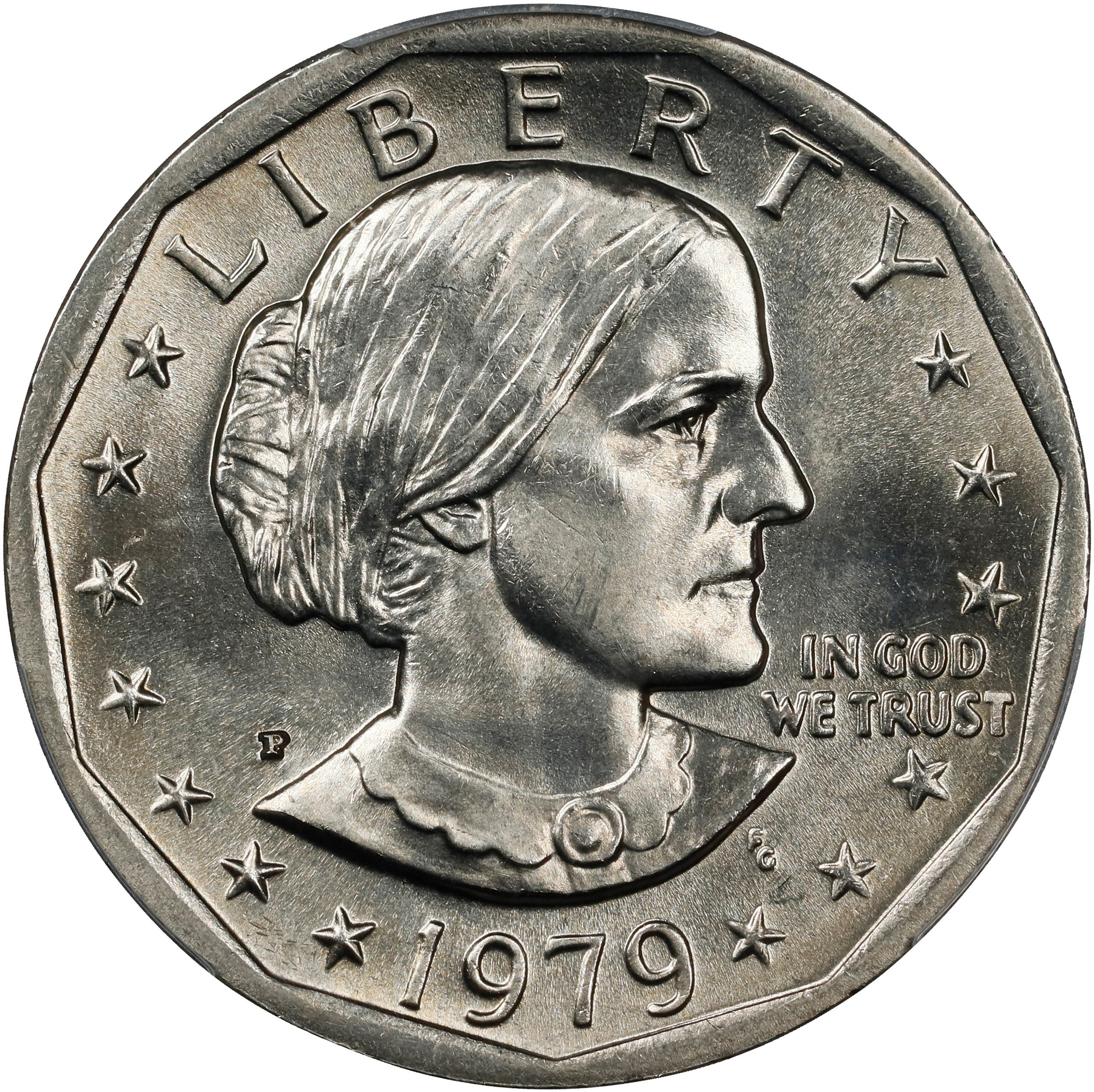 1979-P SBA $1 Wide Rim, Near Date MS thumbnail 12