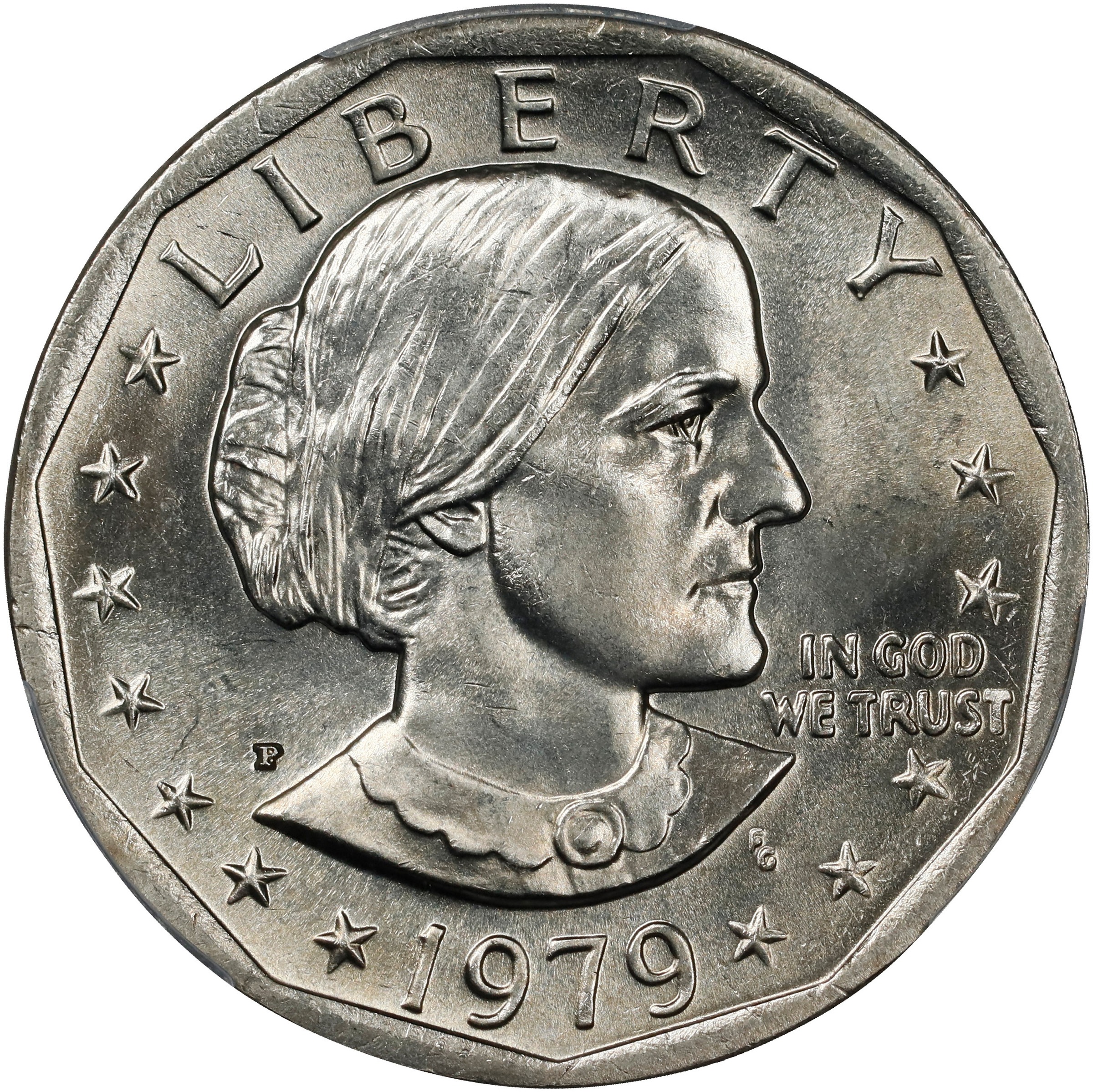 1979-P SBA $1 Wide Rim, Near Date MS thumbnail 13