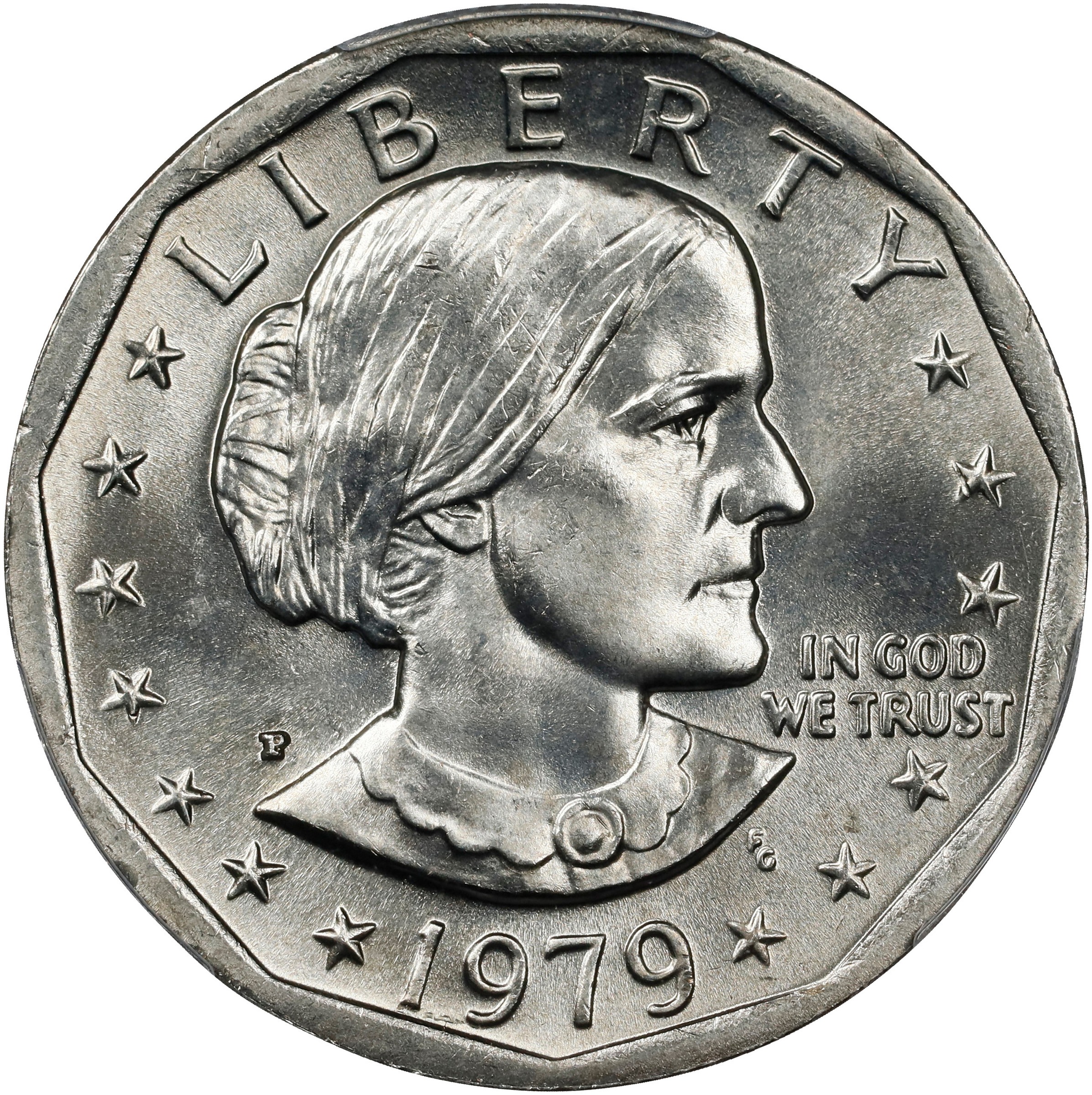 1979-P SBA $1 Wide Rim, Near Date MS thumbnail 14